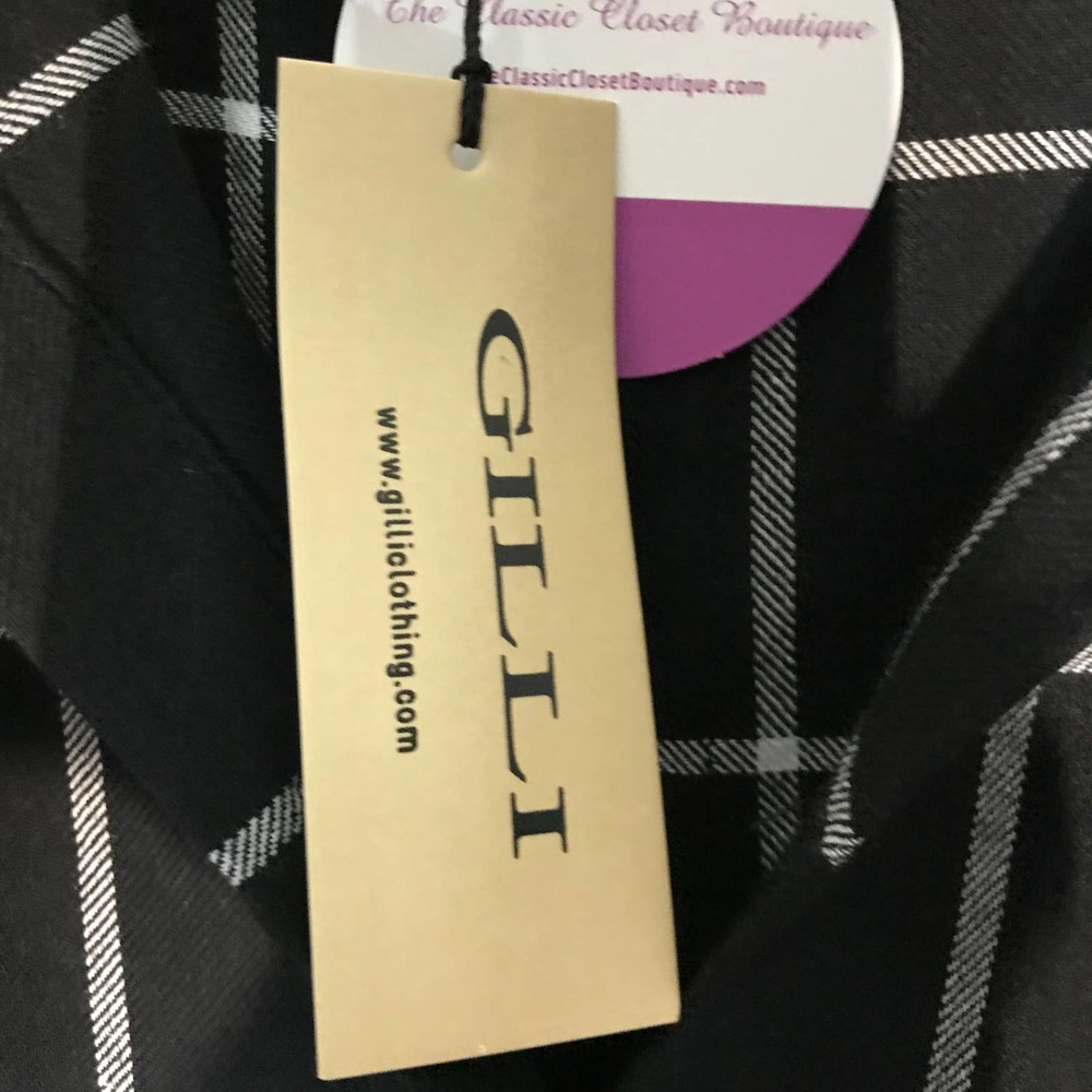 🌼 NWT Gilli Windowpane Shirt - Picture 3 of 8